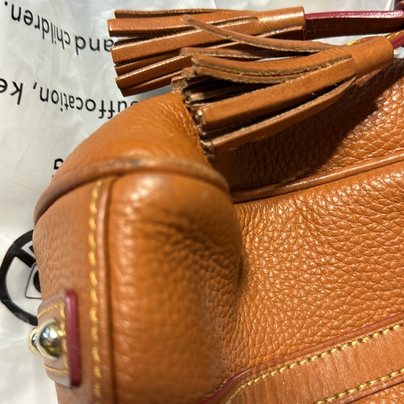Dooney and Burke medium satchel. Medium brown. - Picture 5 of 7